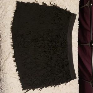Express fringe skirt